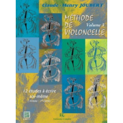 Claude-Henry Joubert Méthode de violoncelle Volume 3