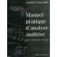 Guillard Georges Manuel pratique d'analyse auditive