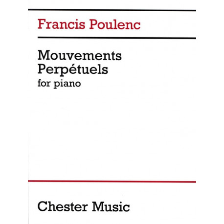 POULENC 3 Mouvements Perpétuels