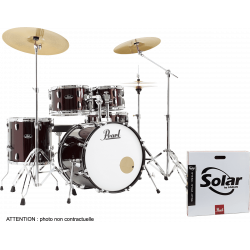 PEARL ROADSHOW 20" RED WINE PACK SABIAN SOLAR