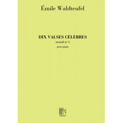Emile Waldteufel 10 Valses Célèbres. Volume 1