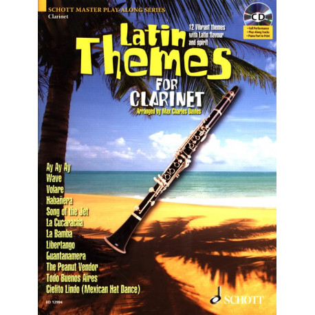 Latin themes AVEC CD. Master Play-Along Series