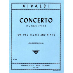 VIVALDI Concerto In C Major Rv 533 - 2 Flutes Piano