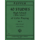 David Popper 40 Studies - High school of cello playing op. 73