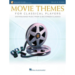 Movie Themes for Classical Players - Violoncelle & Piano
