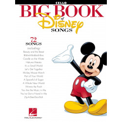 DISNEY The Big Book Of Disney Songs CELLO