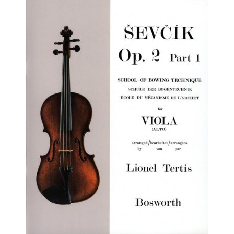 Otakar Sevcik Etudes Opus 2 / Partie 1 - Alto