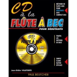 Jean-Didier Villetorte CD A la Flute A Bec