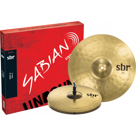 SABIAN CYMBALES SBR5001 Set harmonique First 13"-16"