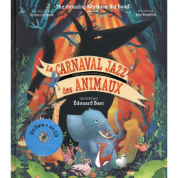 Le carnaval jazz des animaux - Livre CD