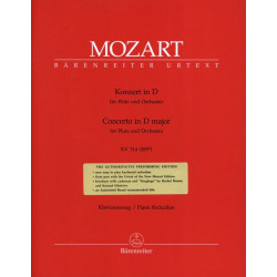 MOZART Concerto pour flûte n° 2 en ré majeur KV 314