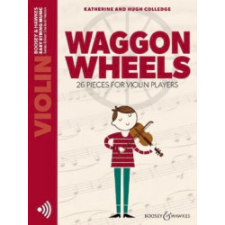 COLLEDGE K & H Waggon wheels violon seul + CD play-along