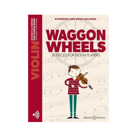 COLLEDGE K & H Waggon wheels violon seul + CD play-along