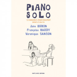 PIANO SOLO BIRKIN HARDY SANSON