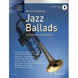 Jazz ballads AVEC AUDIO EN TELECHARGEMENT. 16 Famous jazz ballads