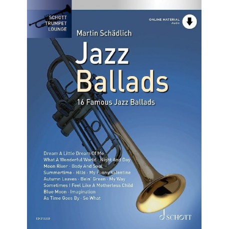 Jazz ballads AVEC AUDIO EN TELECHARGEMENT. 16 Famous jazz ballads