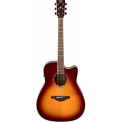 YAMAHA TRANSACOUSTIQUE BROWN SUNBURST