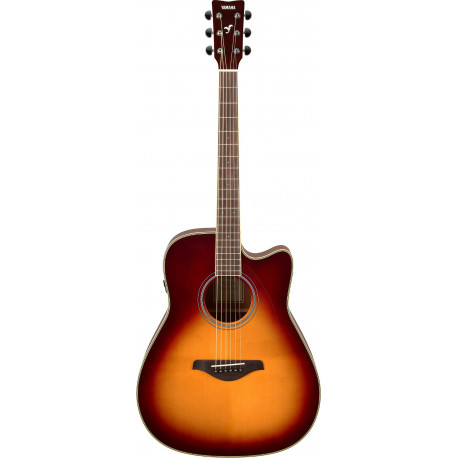 YAMAHA TRANSACOUSTIQUE BROWN SUNBURST