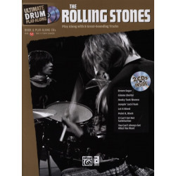 ROLLING STONES Ultimate Drum Play Along AVEC CD.