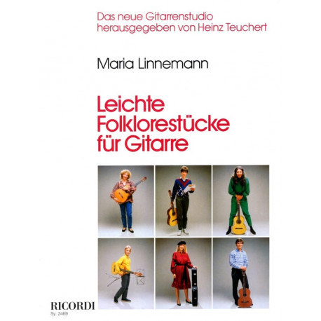 Maria Linnemann Leichte Folklorestücke für Gitarre