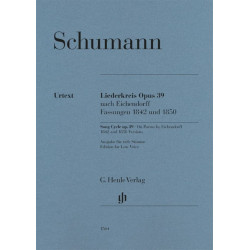 SCHUMANN Liederkreis Opus 39 - Voix Grave