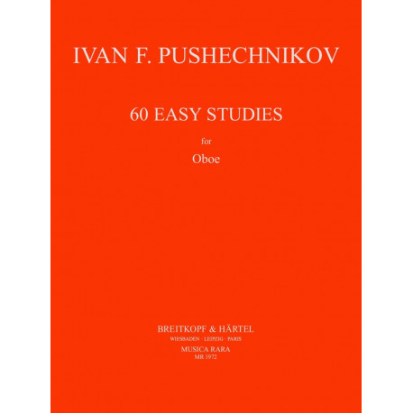 Pushechnikov 60 Easy Studies