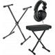 QUIKLOK STAND CLAVIER CASQUE BANQUETTE