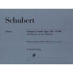 SCHUBERT Fantaisie en Fa Mineur