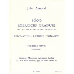 JULES ARNOUD 1600 Exercices Gradués Volume 1