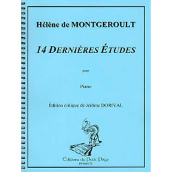 Hélène de Montgéroult 14 Dernières Etudes