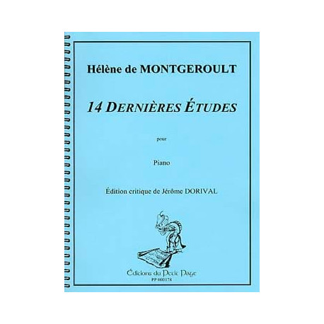 Hélène de Montgéroult 14 Dernières Etudes