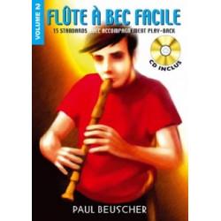 Jean Didier Villetorte Flûte A Bec Facile Volume 2