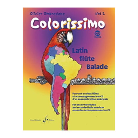 Olivier Ombredane Colorissimo - Volume 2 Avec CD.