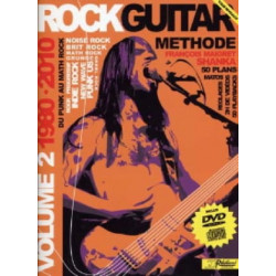 Shanka François Maigret / Rébillard Jean-Jacques Rock guitar méthode 1980-2010 volume 2 DVD inclus. AVEC CD.