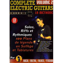 Jean-Jacques Rébillard Complete electric guitars volume 2 AVEC CD DVD