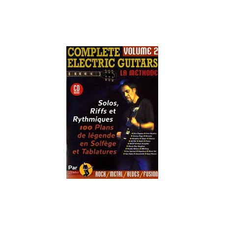 Jean-Jacques Rébillard Complete electric guitars volume 2 AVEC CD DVD