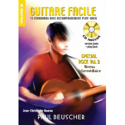 Guitare Facile Volume 8 - Spécial Rock 2 AVEC CD.