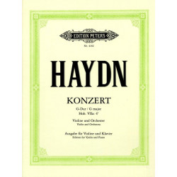 HAYDN Concerto pour Violon en sol majeur