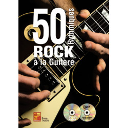50 Rythmiques Rock A La Guitare