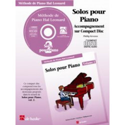 Kreader / Kern Jerome / Keveren Solos Pour Piano Accompagnement Volume 2. CD