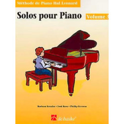 Kreader / Kern Jerome / Keveren Solos Pour Piano Volume 3