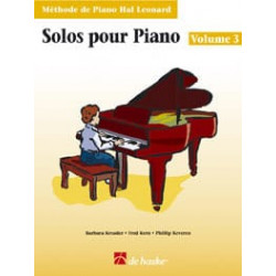 Kreader / Kern Jerome / Keveren Solos Pour Piano Volume 3