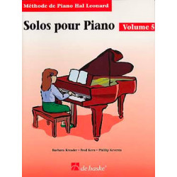 Kreader / Kern Jerome / Keveren Solos Pour Piano Volume 5