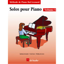 Kreader / Kern Jerome / Keveren Solos Pour Piano Volume 5