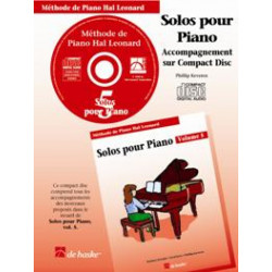 Kreader / Kern Jerome / Keveren Solos Pour Piano Accompagnement Volume 5. CD