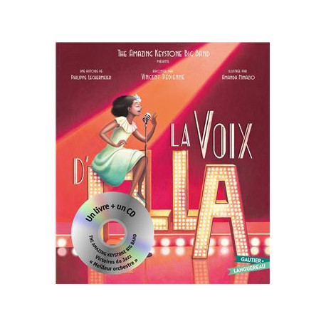 La Voix d'Ella - Livre CD petit format