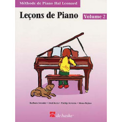 MÉTHODE DE PIANO HAL LEONARD - Leçons Vol. 2