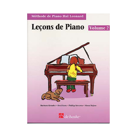 MÉTHODE DE PIANO HAL LEONARD - Leçons Vol. 2 avec CD play-along