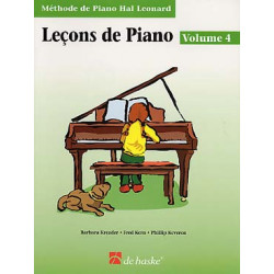 MÉTHODE DE PIANO HAL LEONARD - Leçons Vol. 4