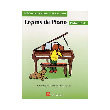 MÉTHODE DE PIANO HAL LEONARD - Leçons Vol. 4